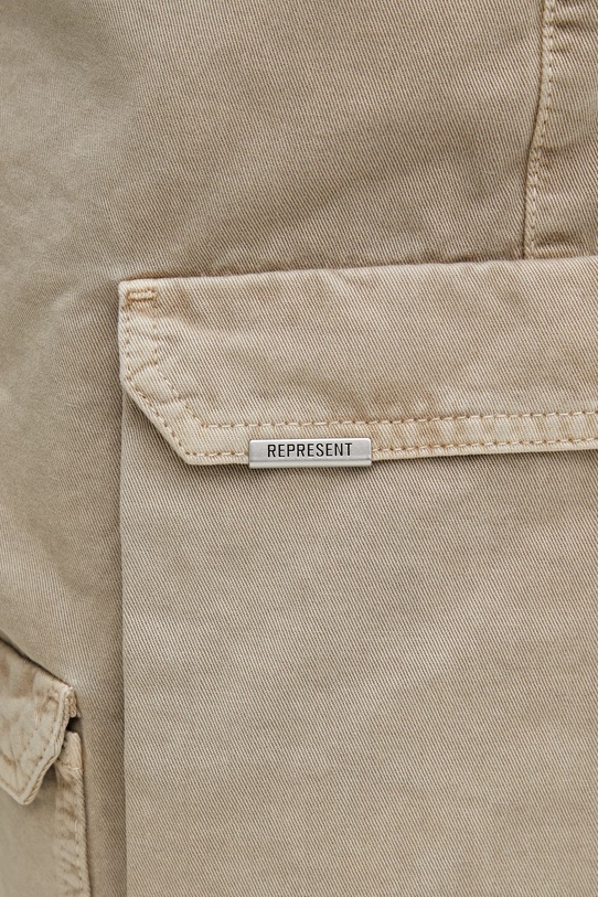 Represent LOADED CARGO шорти cargo бавовняні чоловічі бежевий MLM100486.25