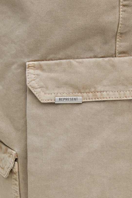 Represent LOADED CARGO шорти cargo бавовняні чоловічі бежевий MLM100486.25