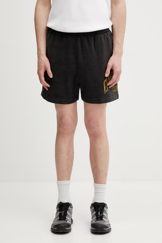 Represent szorty bawełniane Owners nadruk szary OCM100049.02