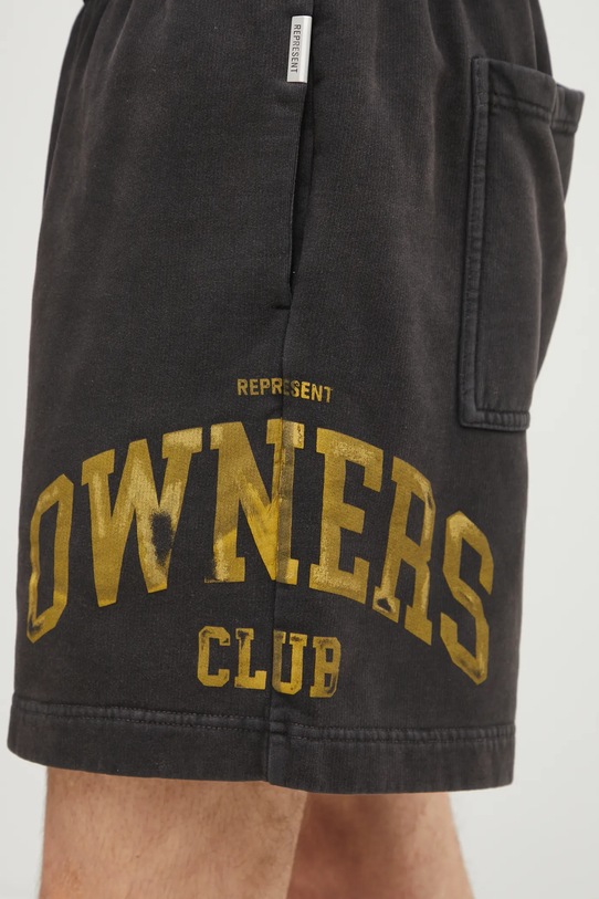 Represent szorty bawełniane Owners szary OCM100049.02