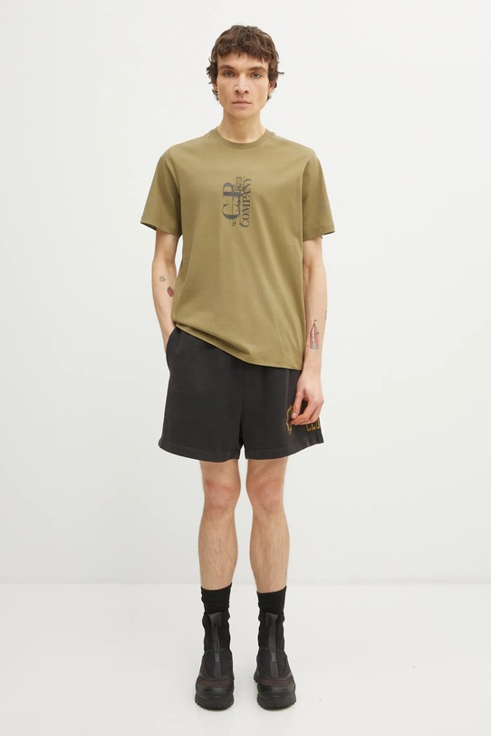 Represent szorty bawełniane Owners OCM100049.02 szary