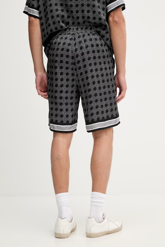 Oblačila Karl Lagerfeld Kratke hlače moške viskozne 561881.265702 črna