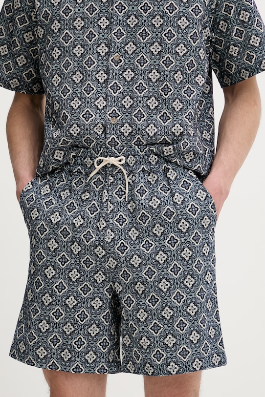 Les Deux szorty męskie bawełniane Harry niebieski 1001373