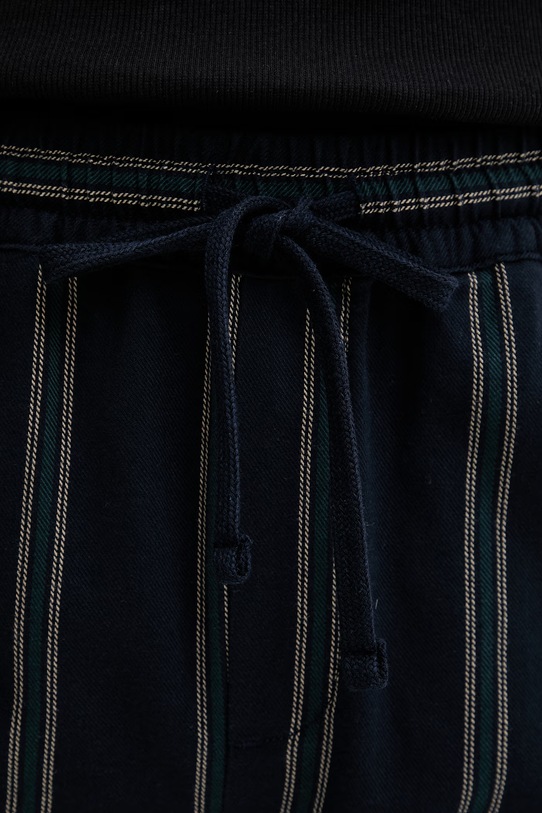 Les Deux szorty męskie bawełniane Lawson granatowy 1001490