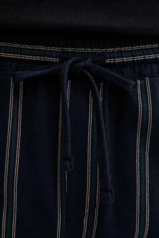 Les Deux szorty męskie bawełniane Lawson granatowy 1001490