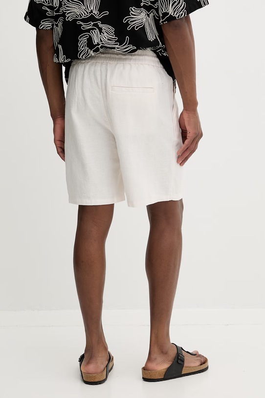 Odzież Les Deux szorty męskie z lnem Otto 1001791 beżowy