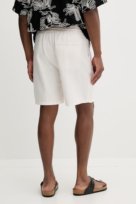 Odzież Les Deux szorty męskie z lnem Otto 1001791 beżowy