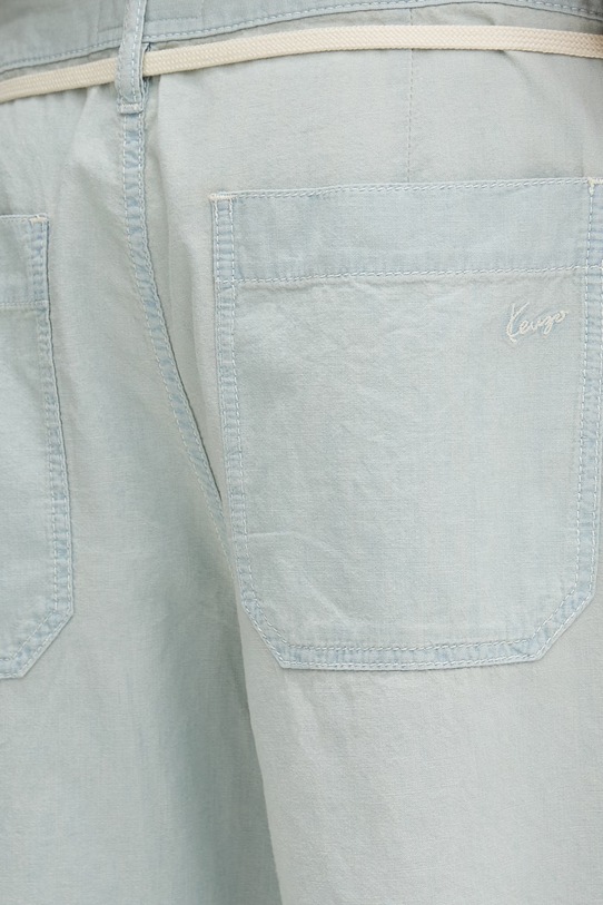 Kenzo szorty męskie bawełniane niebieski FG55DS3416F4