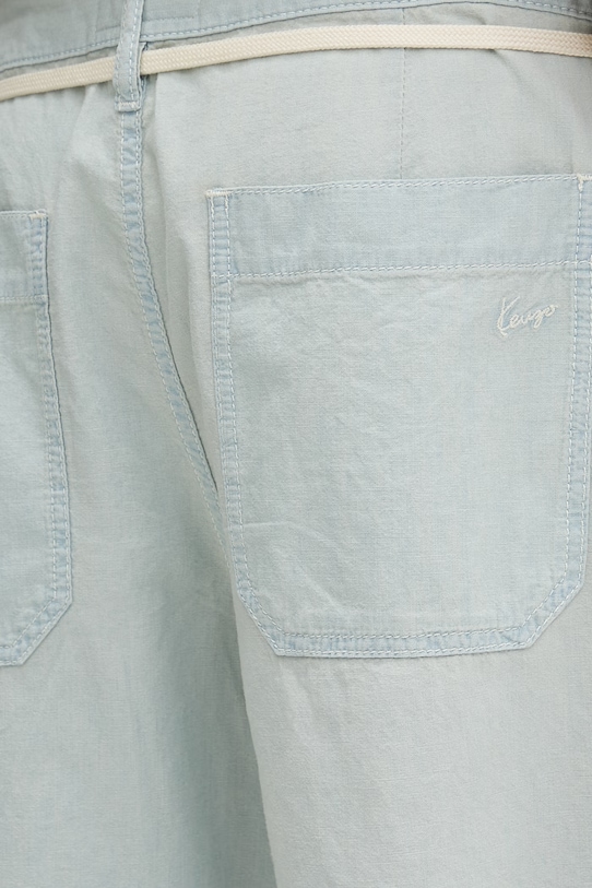 Kenzo szorty męskie bawełniane niebieski FG55DS3416F4