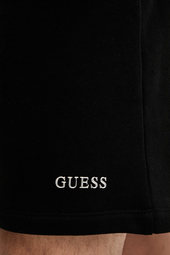 Guess szorty MARZIO czarny Z6RD06.KAIJ1