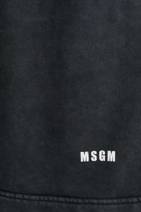 MSGM szorty bawełniane szary 4040MB71SE.267092