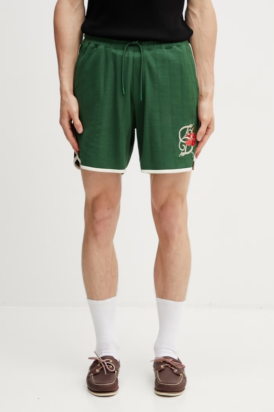 Drôle de Monsieur шорти чоловічі з бавовною Hibiscus зелений K.BS181.PL160.DGN