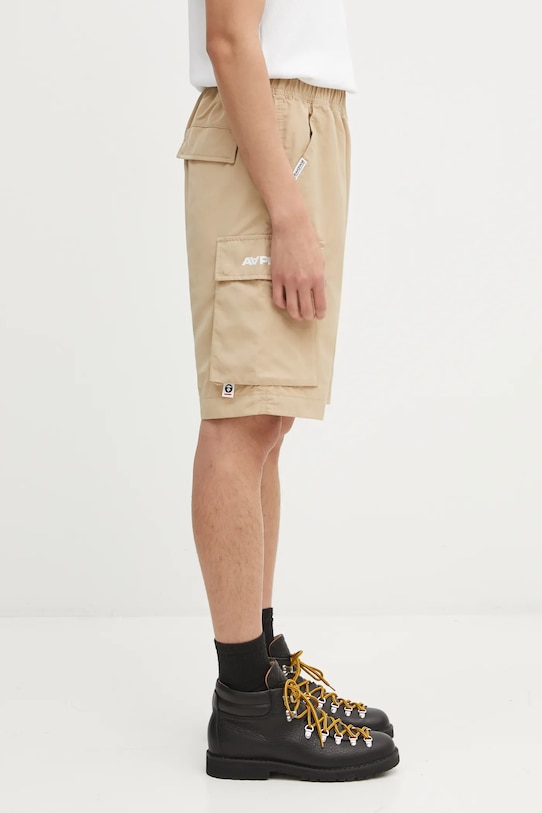 AAPE szorty Now beżowy AAPSPMB672XXO
