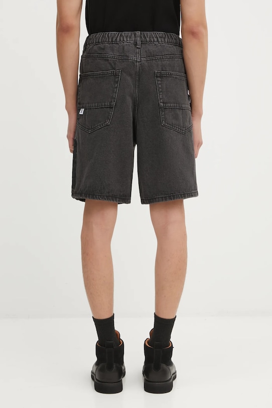 Odzież AAPE szorty jeansowe Now AAPSPMB668XXO czarny