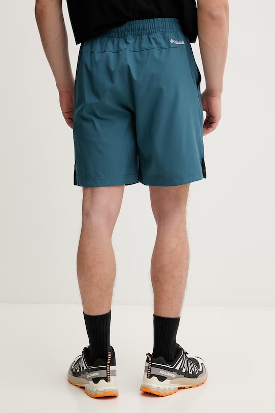 Odzież Columbia szorty męskie Vital Valley 2157451 turkusowy