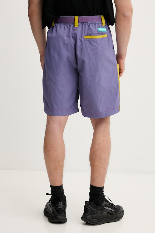 Odzież Columbia szorty męskie Sequoia Grove 2157651 fioletowy