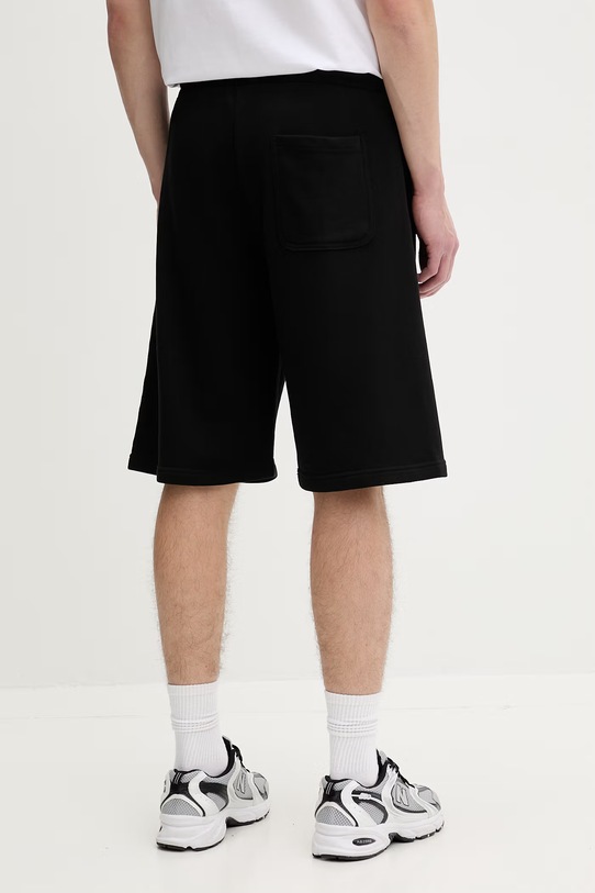 Odzież Diesel szorty męskie bawełniane P-CROW-DIV A20027.0GEAD czarny
