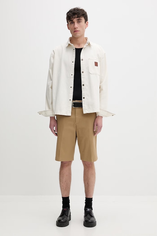 Diesel szorty chino męskie A20455.0EPCH beżowy SS26