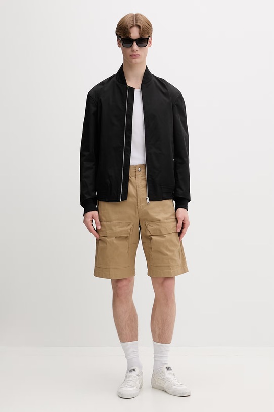 Diesel шорты cargo для мужчин с хлопком P-BEECK A21985.0EPCH бежевый SS26
