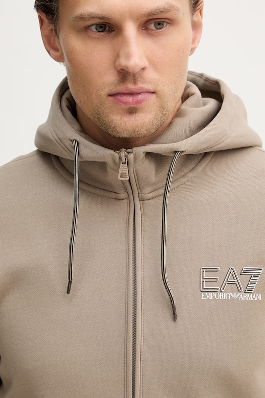 EA7 Emporio Armani dres AF10377.7M001326 beżowy