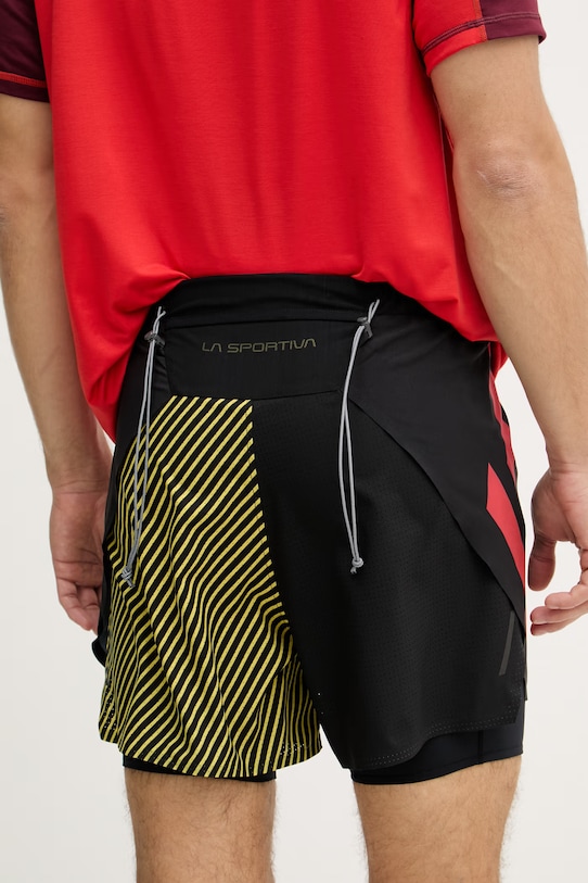 Ρούχα La Sportiva σορτς πεζοπορίας Ανδρικά Flow ZARS040 μαύρο