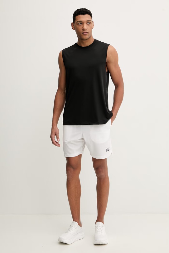 Σορτς προπόνησης EA7 Emporio Armani AF21059.7M001529 λευκό SS26