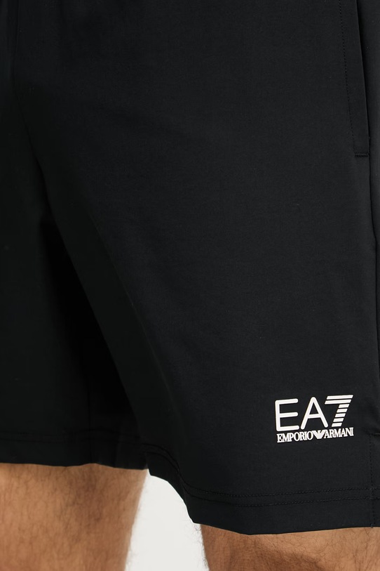 Σορτς προπόνησης EA7 Emporio Armani μαύρο AF21059.7M001529