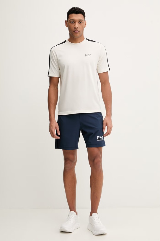 Σορτς προπόνησης EA7 Emporio Armani AF21059.7M001720 μπλε SS26