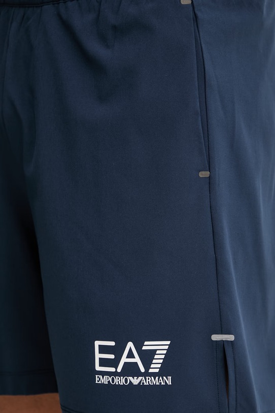 Σορτς προπόνησης EA7 Emporio Armani μπλε AF21059.7M001720