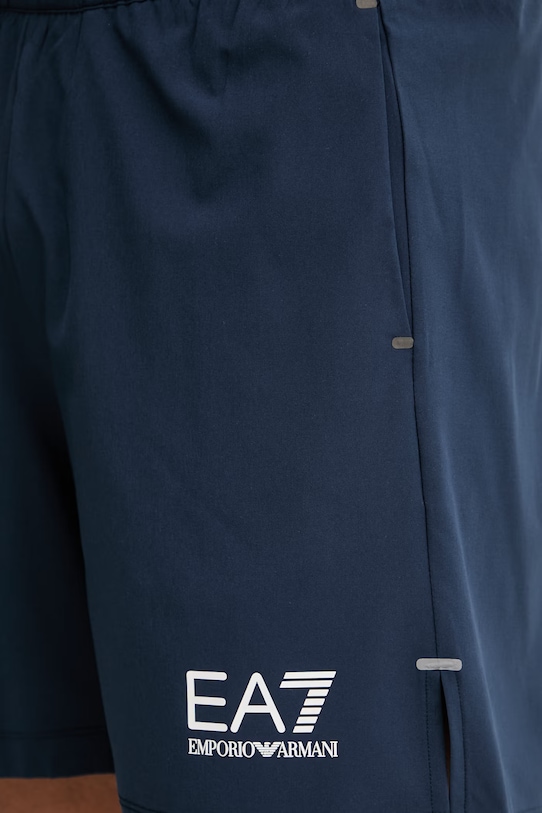 Σορτς προπόνησης EA7 Emporio Armani μπλε AF21059.7M001720