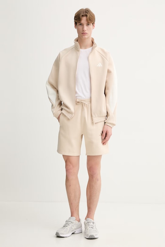 adidas szorty KC3164 beżowy SS26