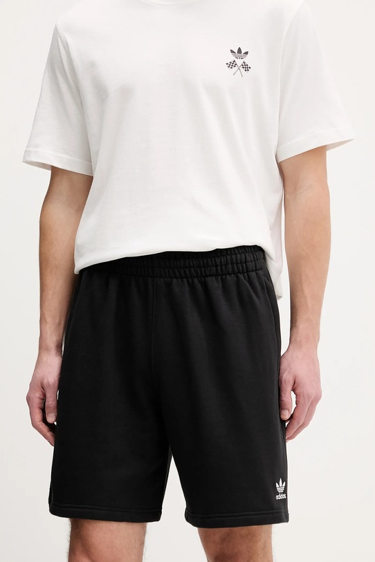 adidas Originals szorty aplikacja czarny KC7900