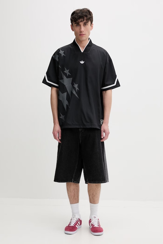 adidas Originals szorty męskie Firebird KD1498 czarny SS26