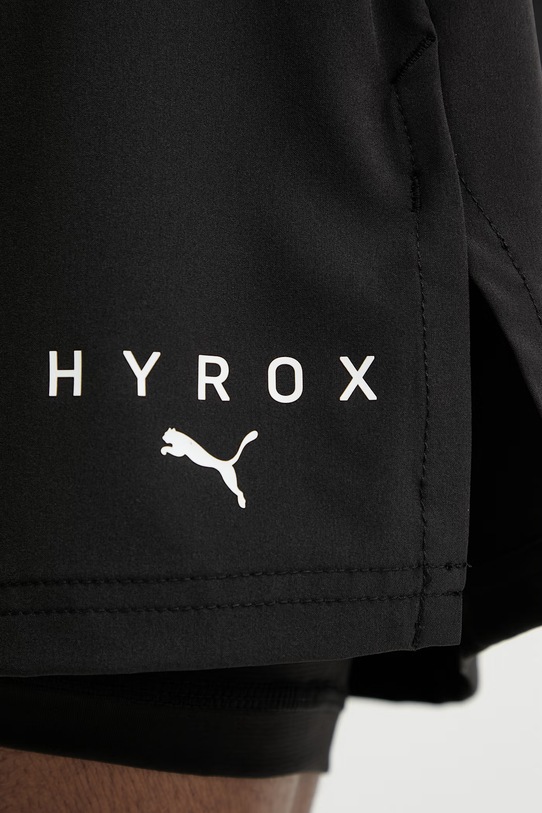 Puma szorty treningowe Dryelite HYROX czarny 528566