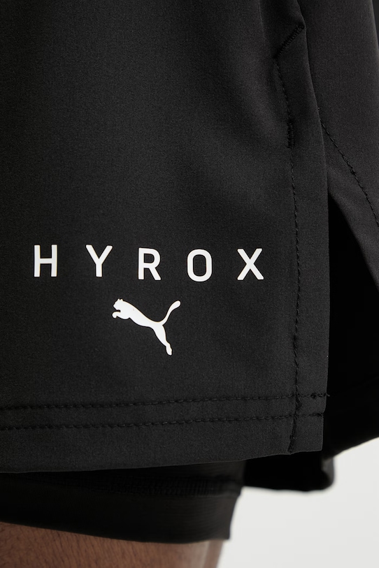 Puma szorty treningowe Dryelite HYROX czarny 528566