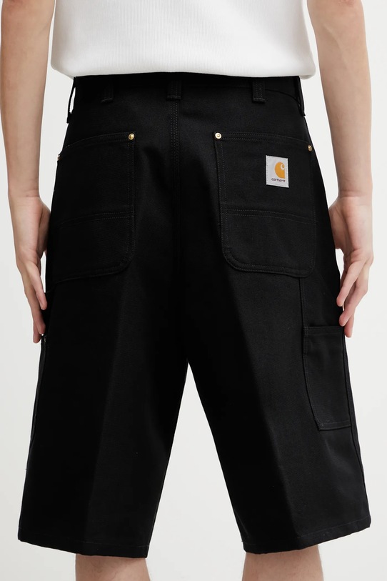 Rifľové krátke nohavice Carhartt WIP OG Single Knee Short čierna I036308.8901