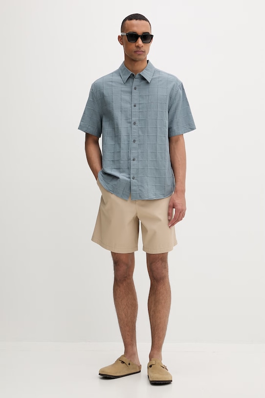 A.P.C. шорти чоловічі бавовняні COHNZ.H10020 бежевий SS26