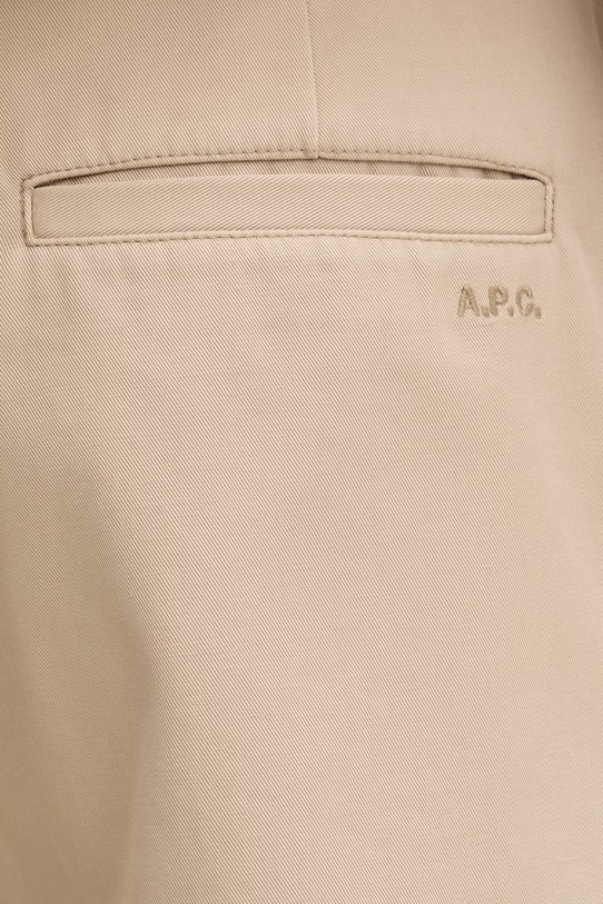 A.P.C. шорти чоловічі бавовняні бежевий COHNZ.H10020