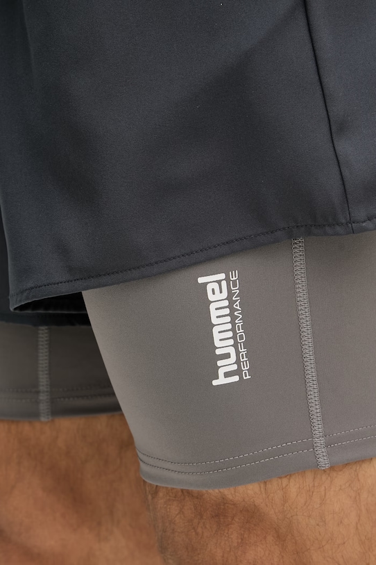 Hummel Σορτς αθλητικά ανδρικά γκρί 232291