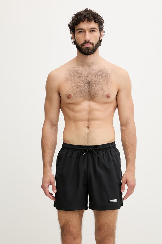 Hummel szorty kąpielowe męskie czarny 232880