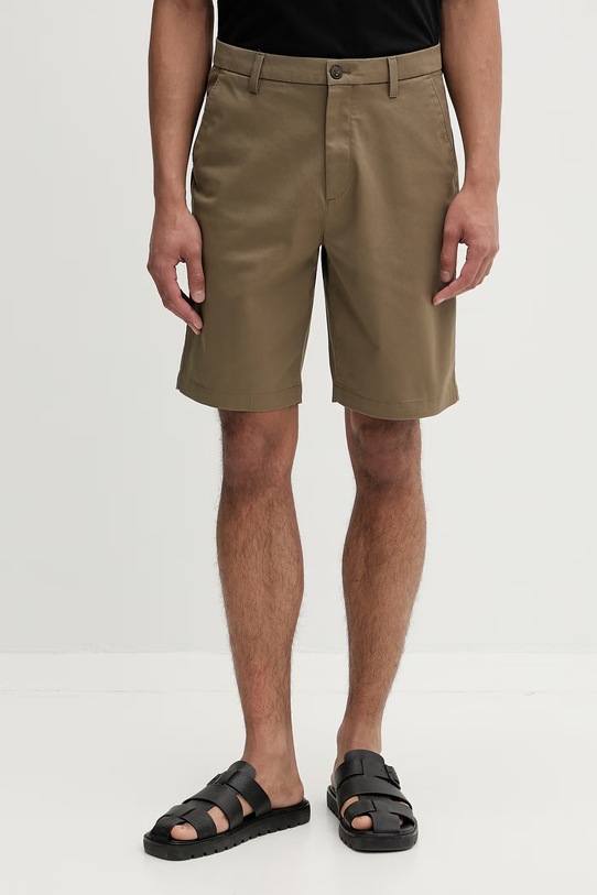 Calvin Klein σορτς Ανδρικά με βαμβάκι πράσινο LV04LB600G