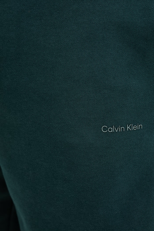 Calvin Klein pánske bavlnené teplákové šortky zelená LV04LF244G