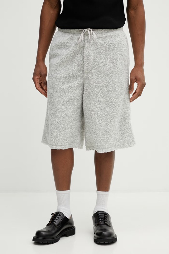 American Vintage szorty dzianina szary MHOK09B