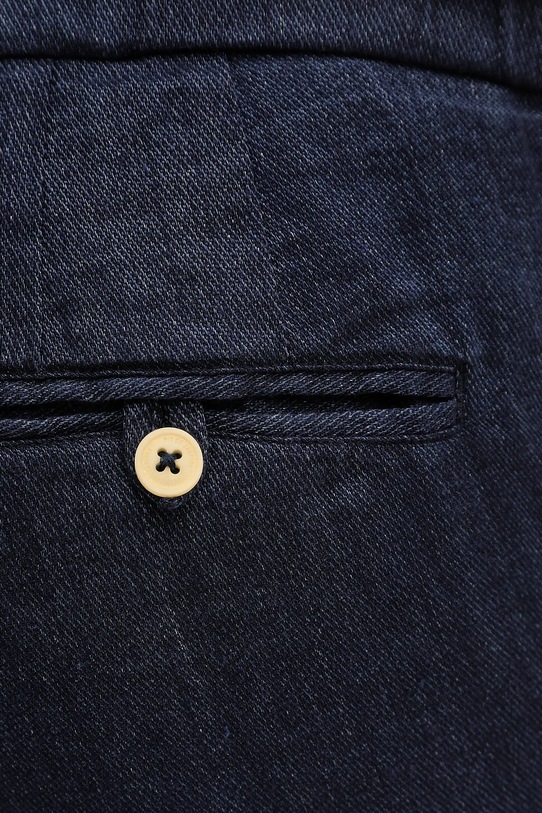 Frescobol Carioca szorty z dodatkiem lnu granatowy 1241.04