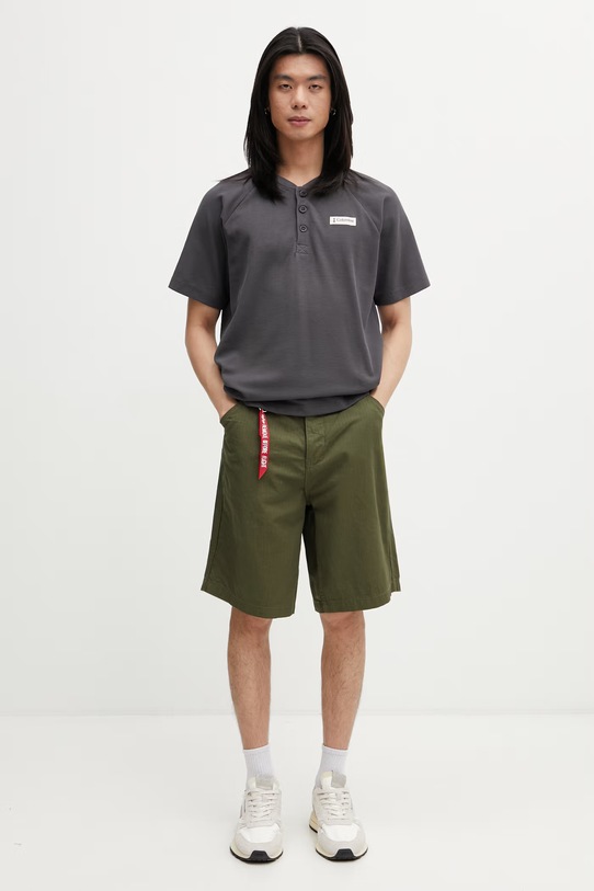 Alpha Industries P41 HBT Combat szorty bawełniane męskie 266254 zielony