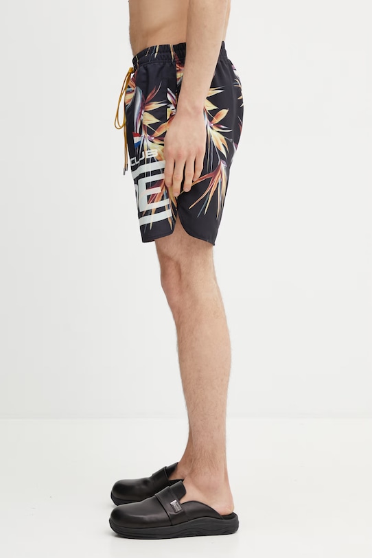 RHUDE Regatta Club Hawaiian szorty kąpielowe męskie RHPS26SH01108 granatowy SS26