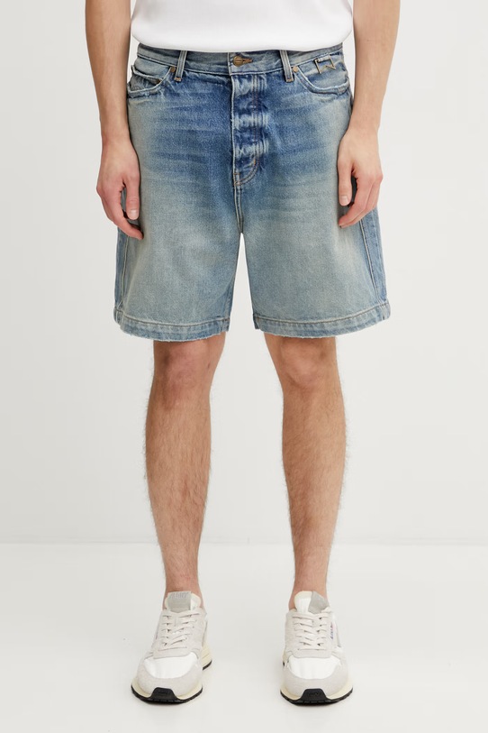 RHUDE Boxy Traxedo szorty jeansowe męskie niebieski RHPS26SR10012