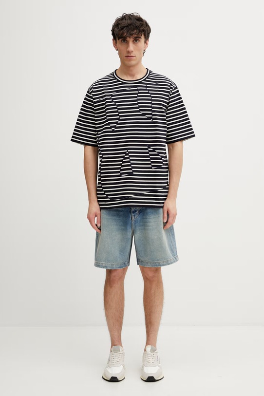 RHUDE Boxy Traxedo szorty jeansowe męskie niebieski RHPS26SR10012