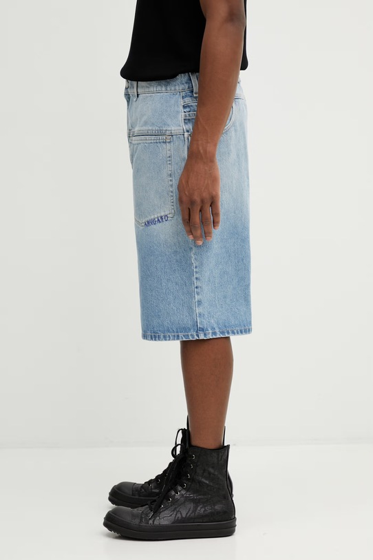 Axel Arigato szorty jeansowe Invert Denim Shorts A3880002 niebieski SS26
