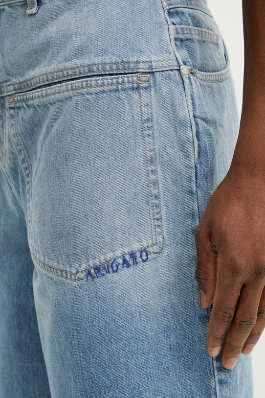 Axel Arigato szorty jeansowe Invert Denim Shorts niebieski A3880002